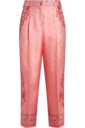 Etro Pantaloni con stampa paisley