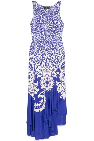 Etro Abito lungo con stampa paisley