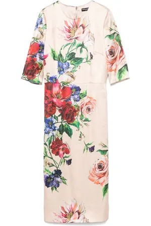 Dolce & Gabbana Abito con stampa a fiori
