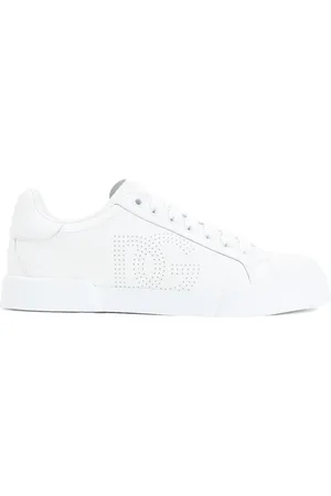 Dolce & Gabbana Sneakers in pelle traforata