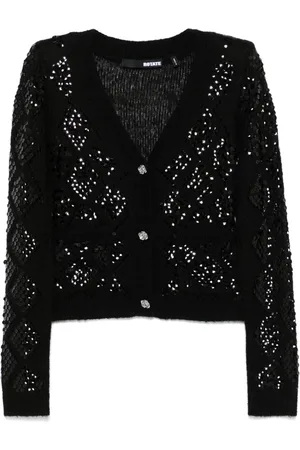 ROTATE Cardigan con paillettes
