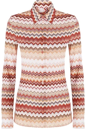 Missoni Camicia con motivo a zigzag