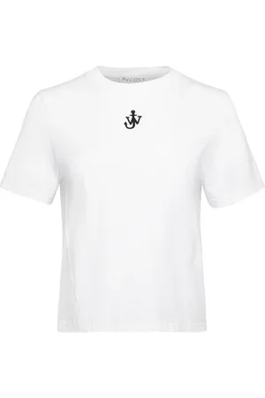 J.W.Anderson T-shirt con ricamo Anchor