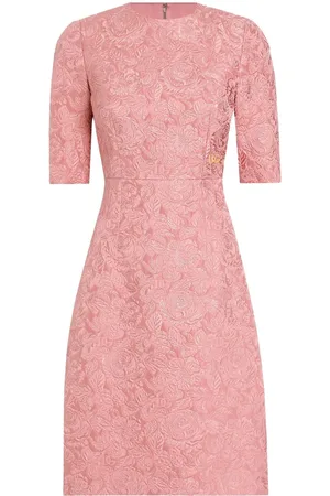 Dolce & Gabbana Abito midi a fiori jacquard