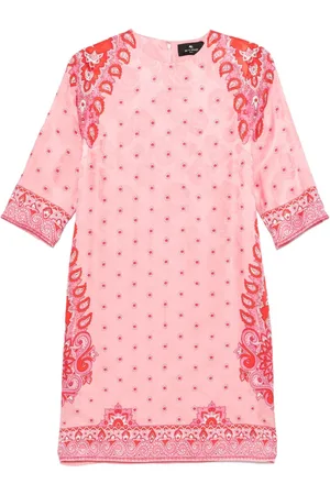 Etro Abito corto con stampa paisley