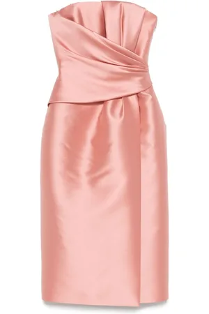 Alberta Ferretti Abito midi senza spalline