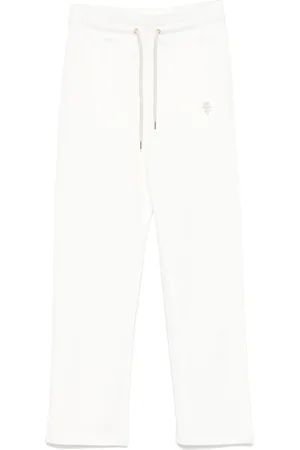 ELEVENTY Pantaloni sportivi con ricamo