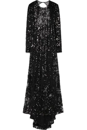 Victoria Beckham Abito da sera in tulle con paillettes