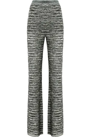 Missoni Pantaloni svasati con paillettes