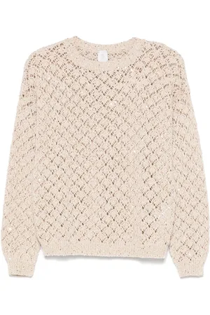 ELEVENTY Maglione in maglia traforata