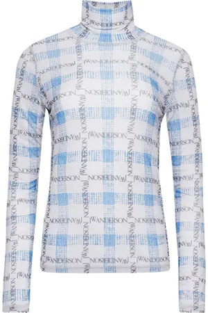 J.W.Anderson Top collo alto con logo