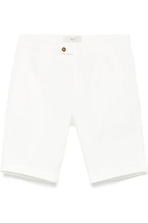 Briglia 1949 Short bianco in cotone