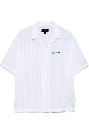 Represent Camicia bianca con ricamo