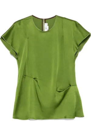 Victoria Beckham Top con pieghe