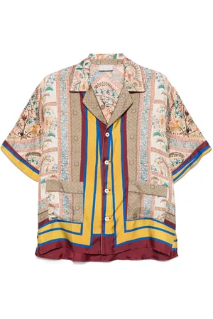 PIERRE-LOUIS MASCIA Camicia Aloe sabbia