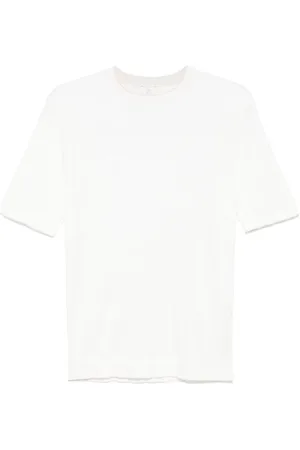 ELEVENTY T-shirt in maglia bianca