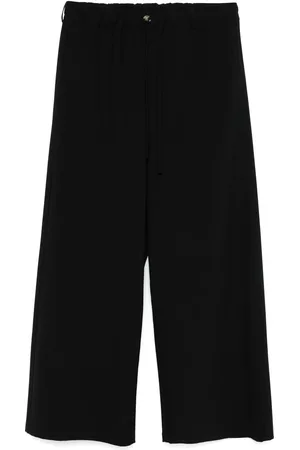 Marni Pantalone nero gamba ampia