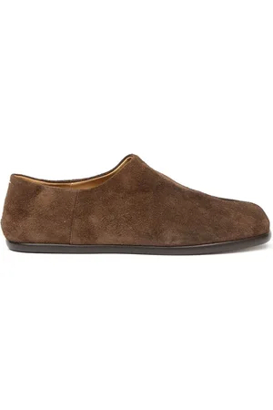 Maison Margiela Mocassino Tabi in camoscio