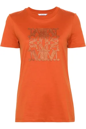 Max Mara T-shirt con applicazione "Taverna"
