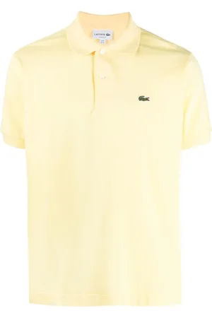 Lacoste Polo gialla regular fit