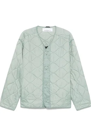 OAMC Giubbino trapuntato Pacemaker verde acqua