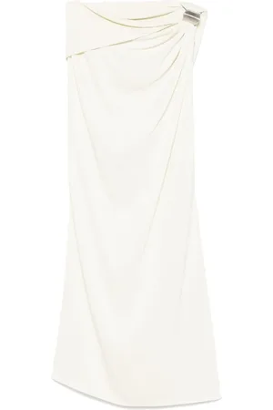 Lanvin Abito midi con anello Arpège