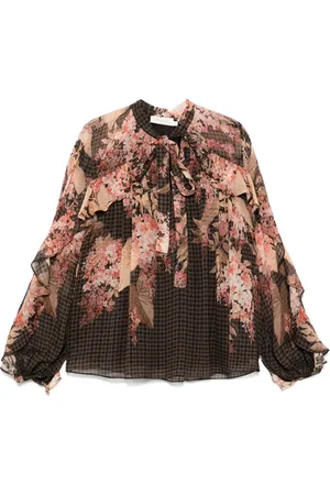 ZIMMERMANN Blusa Illuminate Flutter
