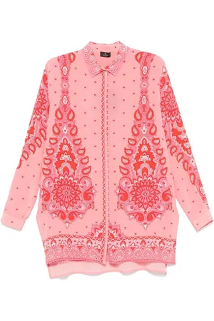 Etro Camicia a fiori con motivo paisley