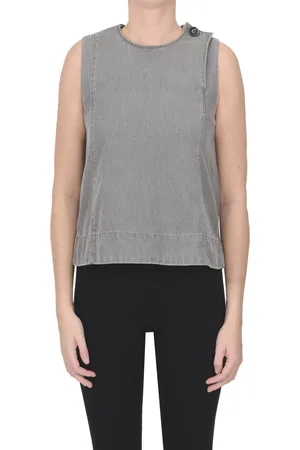 Soeur Top in denim Aurore