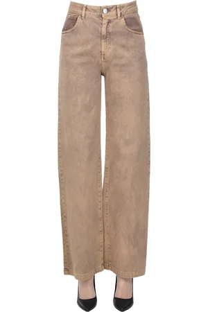 FEDERICA TOSI Jeans gamba ampia