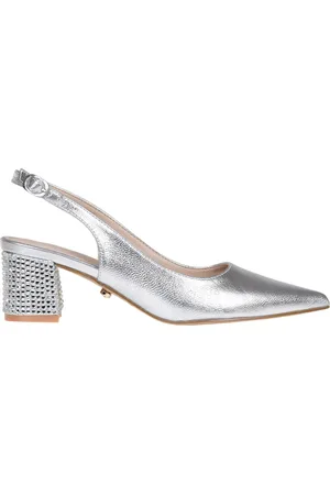 Twenty Fourhaitch Decolletè slingback con tacco gioiello