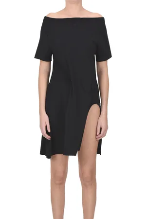 Courrèges Abito asimmetrico in cotone