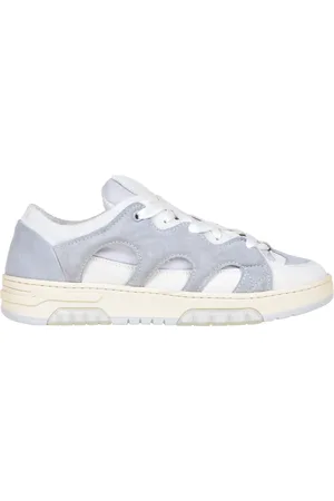 PAURA Sneakers in suede con inserti in nylon