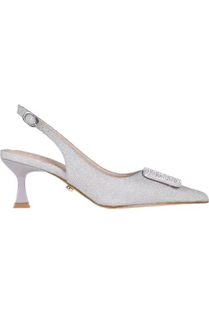 Twenty Fourhaitch Decolletè slingback glitterate