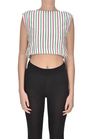 Destree Top cropped a righe