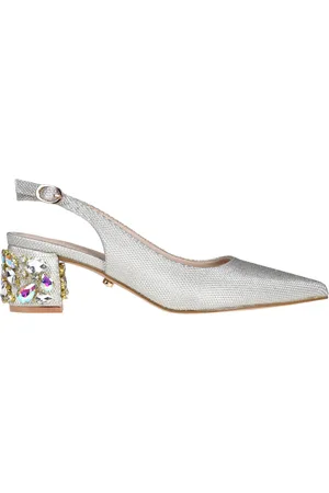 Twenty Fourhaitch Decolletè slingback glitterate
