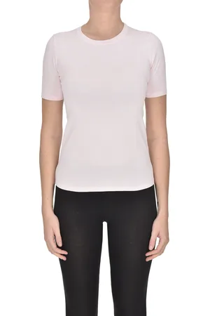 ANNECLAIRE Pullover maniche corte in viscosa
