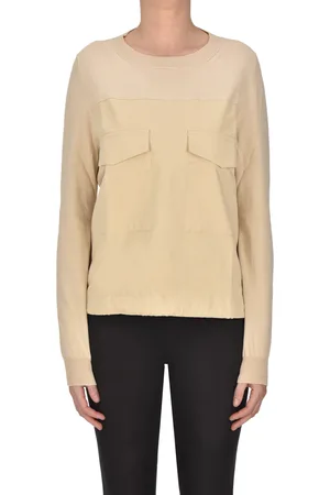 SEMICOUTURE Pullover con tasche frontali