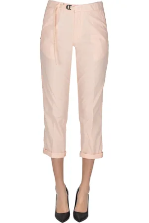 White Sand Pantaloni Marylin in cotone