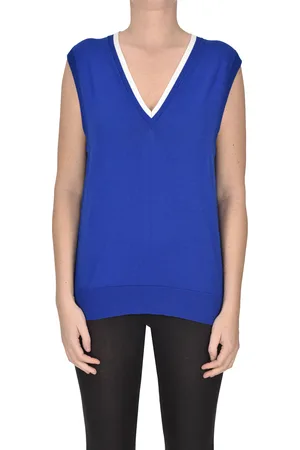 SEMICOUTURE Gilet in maglia
