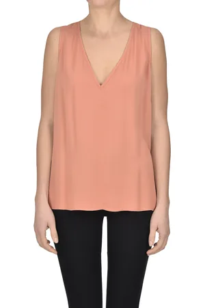 FORTE FORTE Tank top in crepè