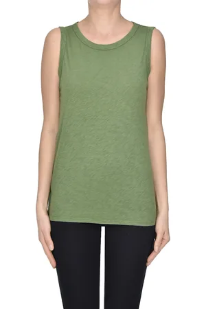 Velvet Tank top in cotone fiammato