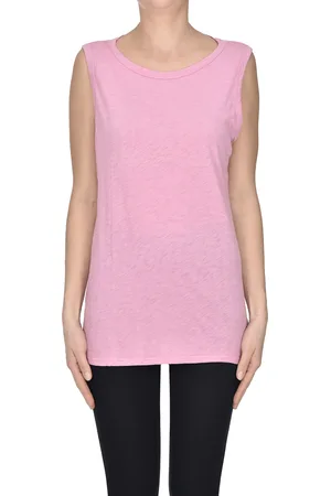 Velvet Tank top in cotone fiammato
