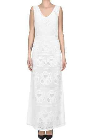 D.EXTERIOR Abito in maglia crochet