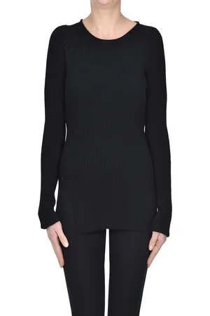YOHJI YAMAMOTO Pullover in maglia a costine