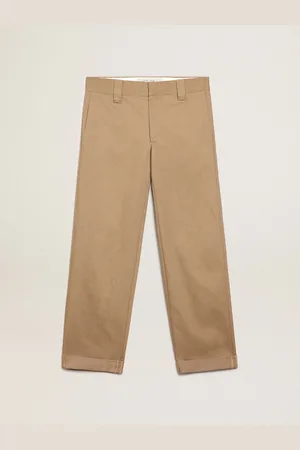 Golden Goose Pantalone Chino Golden Collection Color Khaki Beige