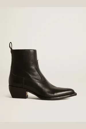 Golden Goose Stivali Debbie Donna In Pelle Nera