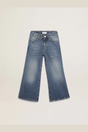 Golden Goose Pantalone Jeans Gamba Larga In Bull Denim