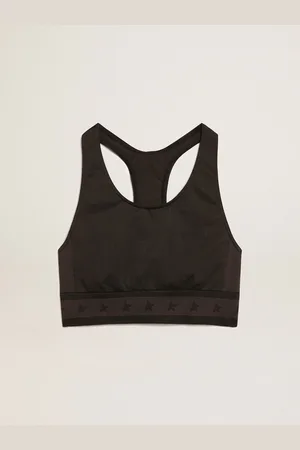 Golden Goose Top Sportivo Di Colore Nero