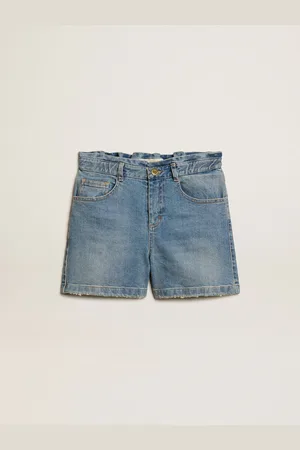 Golden Goose Pantaloncino Di Jeans Da Bambina Dall